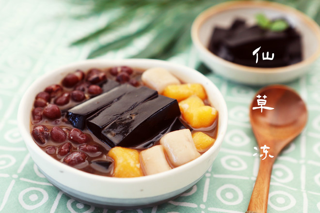 广州甜品培训-让这道清热解暑的夏日甜品来解救你吧—仙草冻